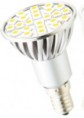 Žárovka LED E14 24x5050 SMD EPISTAR, teplá bílá