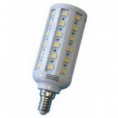 Žárovka LED E14 54x5050 SMD EPISTAR, teplá bílá